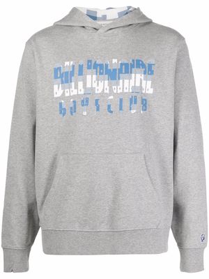 Billionaire Boys Club logo-print cotton hoodie - Grey
