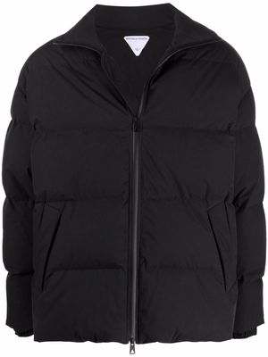 Bottega Veneta hooded down puffer jacket - Black