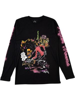 The Weeknd Ready Made Blinding Lights L/S T-shirt - Black