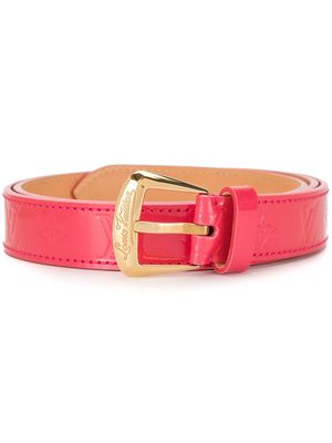 Louis Vuitton 2008 pre-owned Phoenix belt - Pink