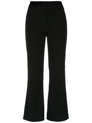 Martha Medeiros high rise cropped trousers - Black