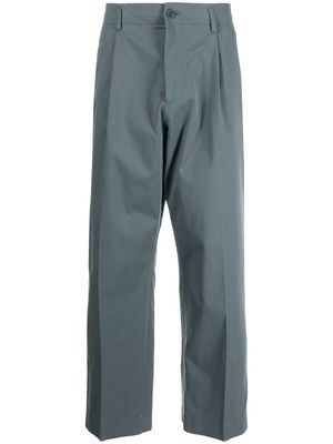 PAUL SMITH mid-rise straight trousers - Grey