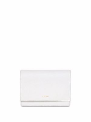 Yu Mei Suki leather clutch - White