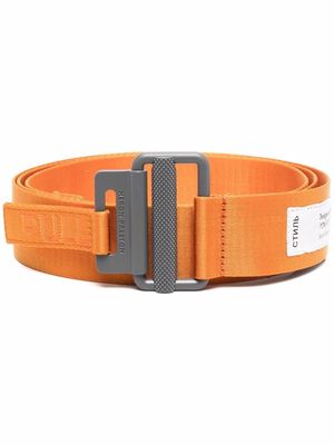 Heron Preston Tape logo belt - Orange