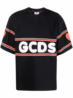 Gcds Cute Tape logo T-shirt - Black