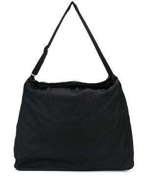 Discord Yohji Yamamoto fold over shoulder bag - Black