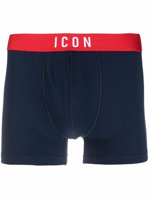 Dsquared2 ICON waistband boxer briefs - Blue
