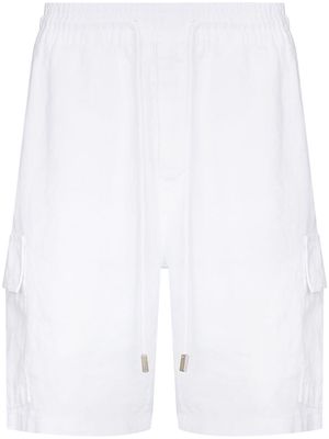 Vilebrequin Baie linen cargo shorts - White