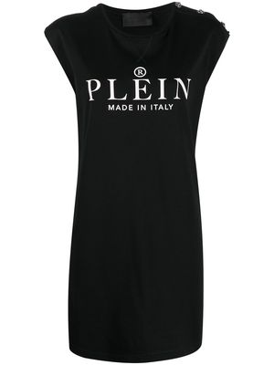Philipp Plein Iconic Plein T-shirt dress - Black