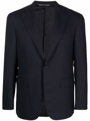 Canali classic tailored blazer - Blue