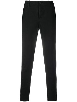 Transit fitted wool-blend trousers - Black