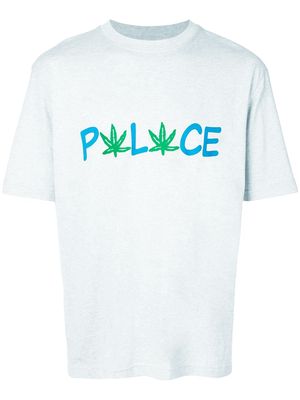 Palace logo print T-shirt - Grey