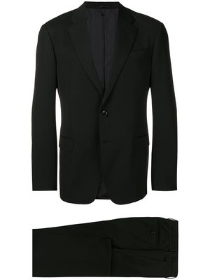 Giorgio Armani two piece fitted suit - Black