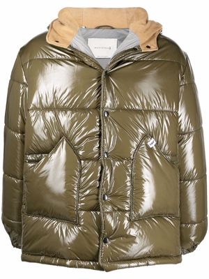 Mackintosh OSAKA puffer jacket - Green