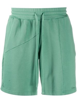 Retrosuperfuture deconstructed drawstring shorts - Green