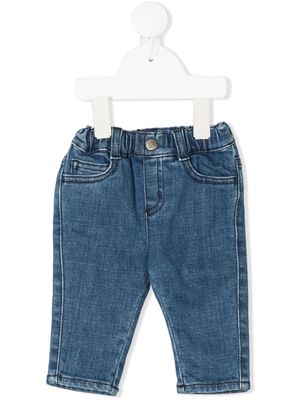 Emporio Armani Kids mid-rise slim jeans - Blue