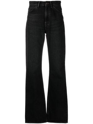 Acne Studios high-waisted flared jeans - Black