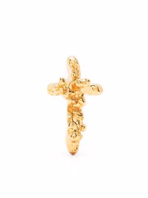Alighieri cross stud earring - Gold
