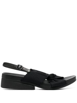 Camper Minikaah cross strap sandals - Black