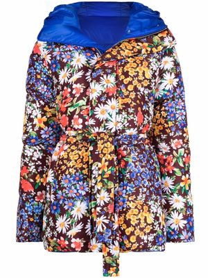 Dsquared2 reversible floral-print padded coat - Brown