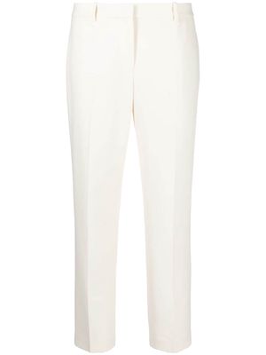 Theory cropped tailored trousers - White