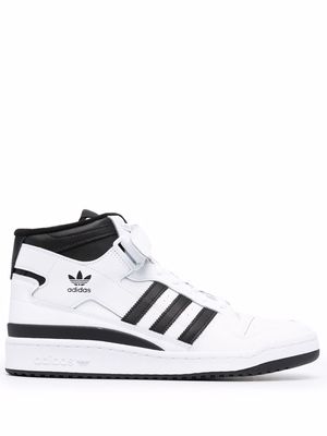 adidas Forum high-top leather sneakers - White