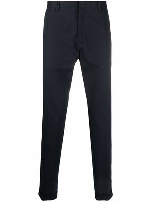 PAUL SMITH slim-fit tailored trousers - Blue