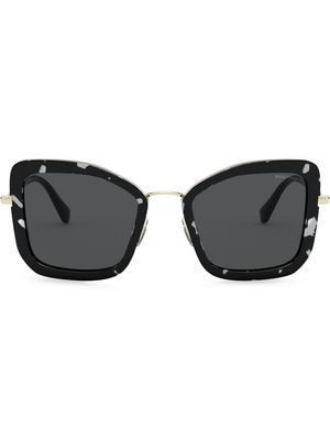 Miu Miu Eyewear butterfly sunglasses - Black
