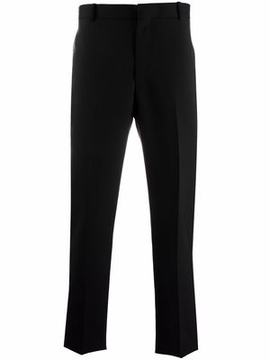 Alexander McQueen tailored-fit regular-length trousers - Black