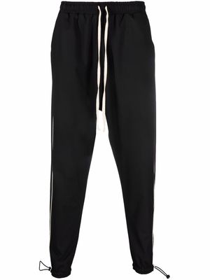 Alchemy high-waisted tapered trousers - Black