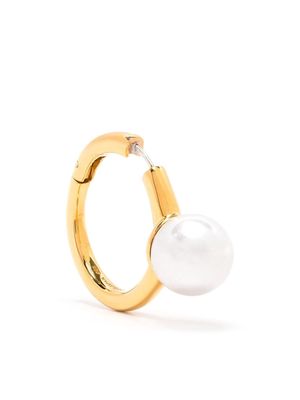 AMBUSH pearl-embellished single earring - Gold