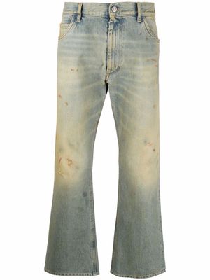 Maison Margiela acid-wash effect jeans - Neutrals