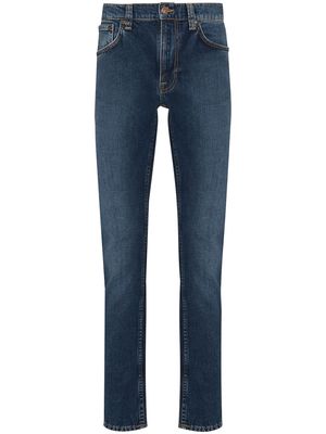 Nudie Jeans Lean Dean slim-cut jeans - Blue