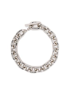 Paco Rabanne chunky chain-link necklace - Silver