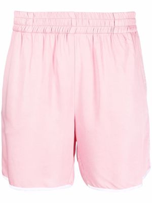 BLUE SKY INN side stripe track shorts - Pink