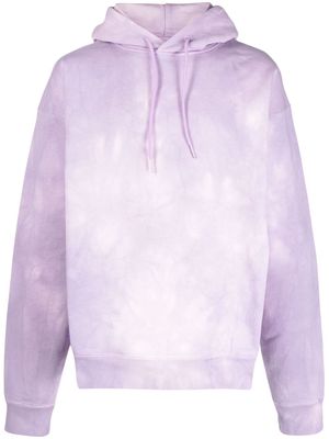 Martine Rose tie dye-print cotton hoodie - Pink