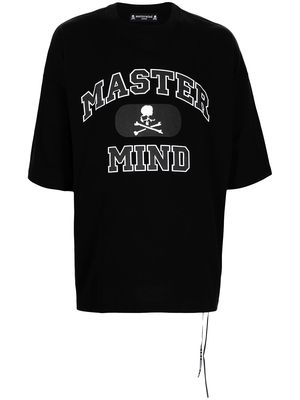 Mastermind Japan logo-print cotton T-shirt - Black