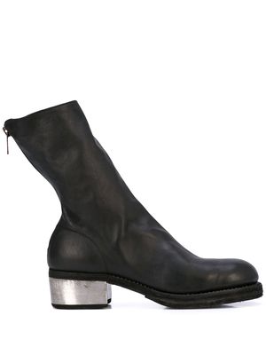 Guidi above the ankle boots - Black