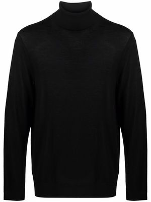 Michael Kors roll neck knitted jumper - Black