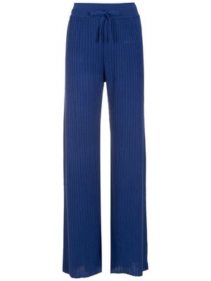 Olympiah Alfredo knitted trousers - Blue