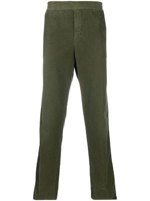 Golden Goose straight leg corduroy trousers - Green