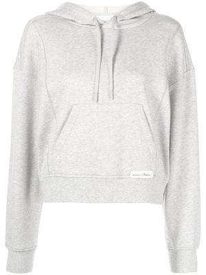 3.1 Phillip Lim Don’t Sweat It cropped hoodie - Grey
