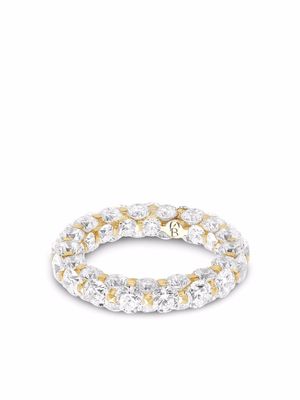 Boghossian 18kt yellow gold Merveilles diamond eternity ring