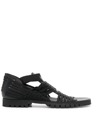 Kenzo Greek leather sandals - Black