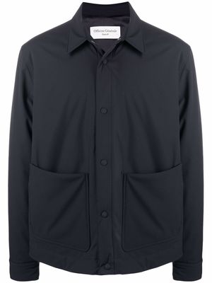 Officine Generale button-up shirt jacket - Blue