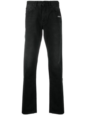 Off-White Diag slim-fit jeans - Black