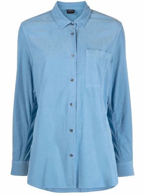 ASPESI long-sleeve cotton shirt - Blue