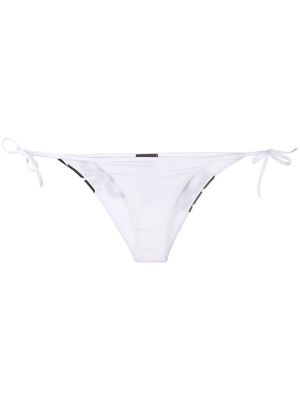 Dsquared2 double logo bikini bottom - White