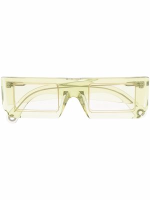 Jacquemus square frame sunglasses - Green