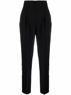 PINKO cropped tailored trousers - Black